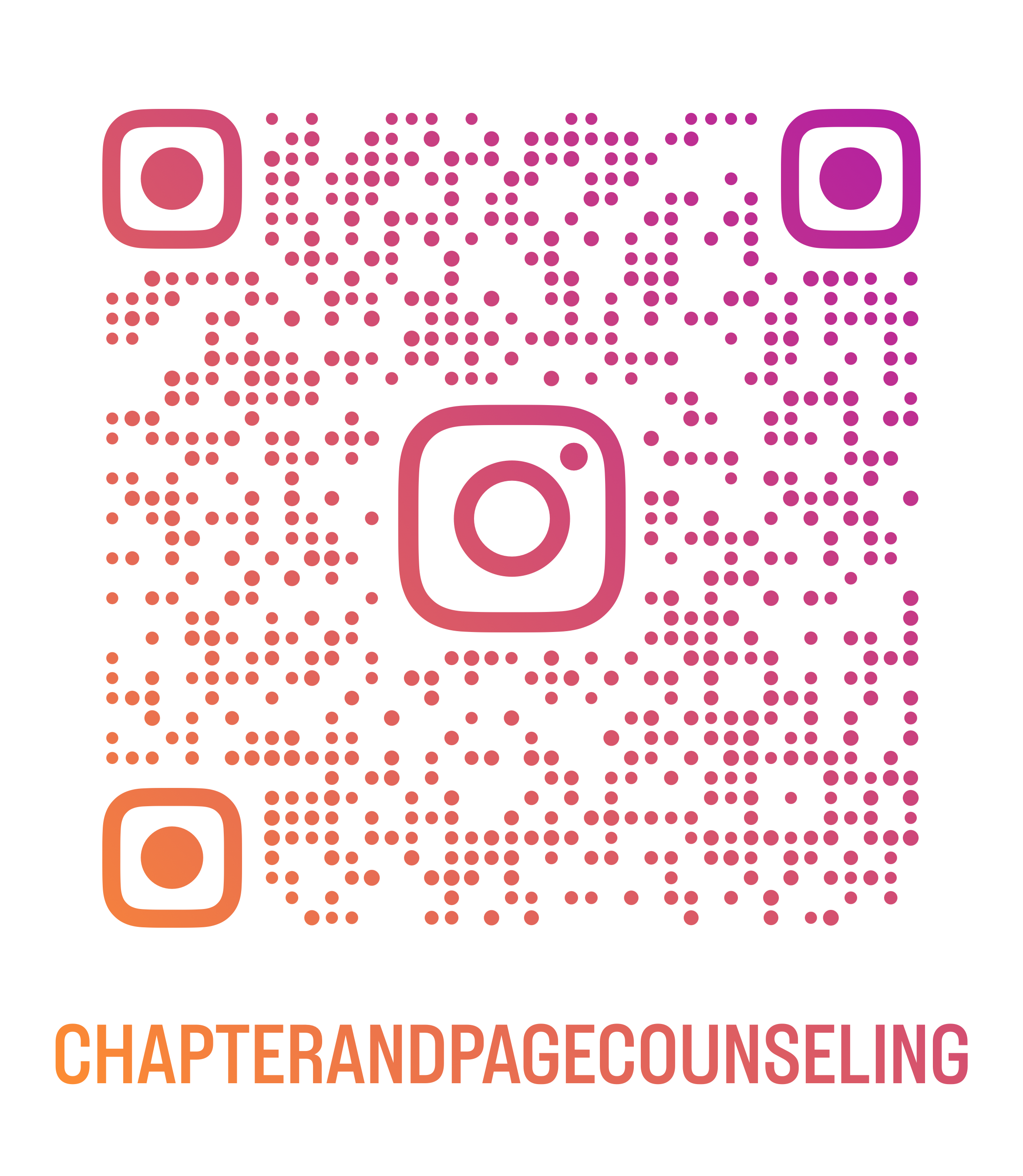 chapter and page counseling qr code