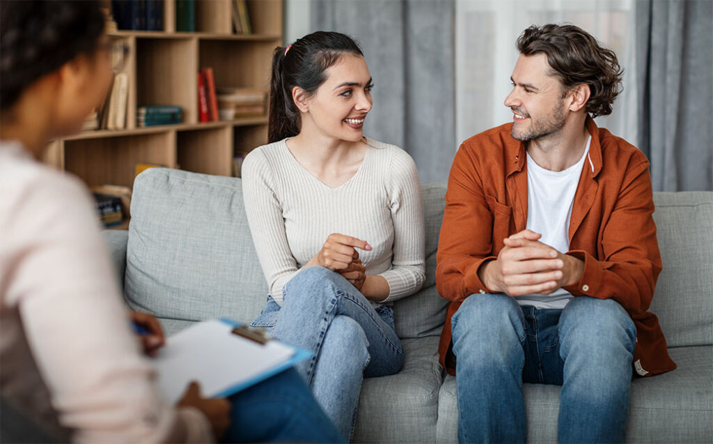 couple in therapy